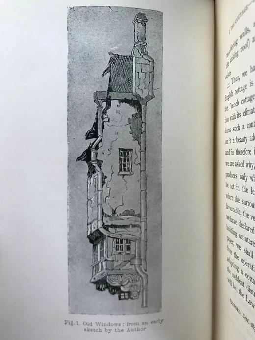 1905年 罗斯金《建筑的诗意》 约30幅插图 漆布精装32开 商品图7