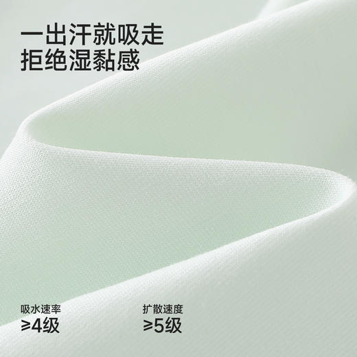 英氏儿童衣服男童短袖T恤夏季凉感吸湿速干短袖运动简约抑菌T恤 商品图3