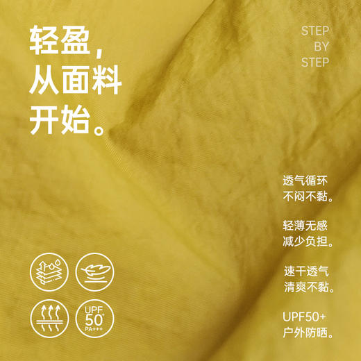 积能 春夏跑步超轻微弹防晒户外运动登山骑行马甲男女款透气坎肩 商品图1