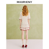 【宋茜同款】MAXRIENY玉兰针织套装度假风撞色花边肌理感A型短裤(货号:MC86PA254) 商品缩略图3