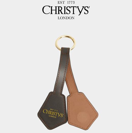 Christys'英国皇室品牌 棕色 高端牛皮定制帽夹100%牛皮 商品图1
