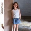 littletime韩国风牛仔半身裙女春夏时尚烫钻百搭显瘦短裤裙两件套 商品缩略图1