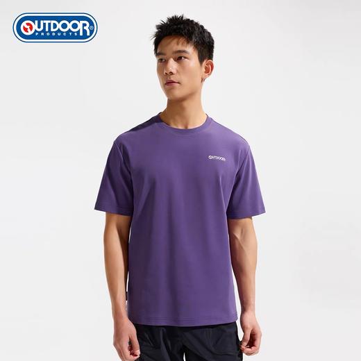 【特秒】6楼OUTDOOR户外潮牌棉感吸汗透气圆领简约短袖T恤吊牌价199折后价69 商品图0