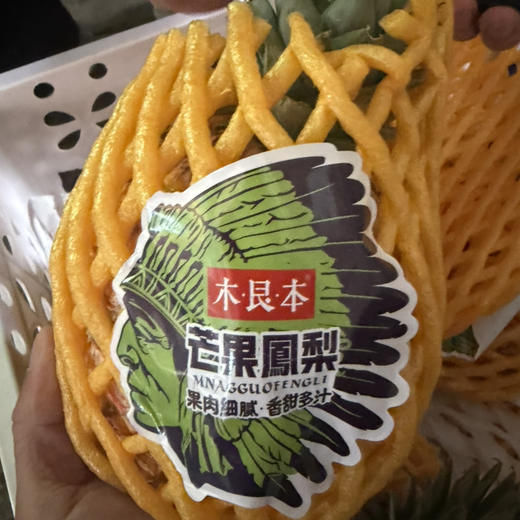 芒果凤梨 🍍纯甜多汁 凤梨味道浓郁23 /个 约2-2.2斤/个 商品图1