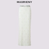 【商场同款】MAXRIENY精致日常感黑白撞色边直筒半裙25夏款气质感(货号:MC86SK262) 商品缩略图4