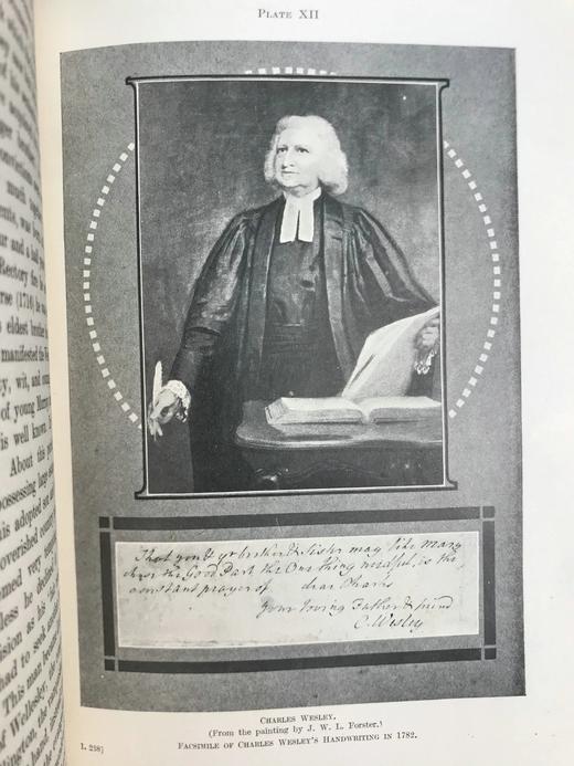 1909年 卫理公会新史（全2卷） 数十幅插图 精装18开 商品图7