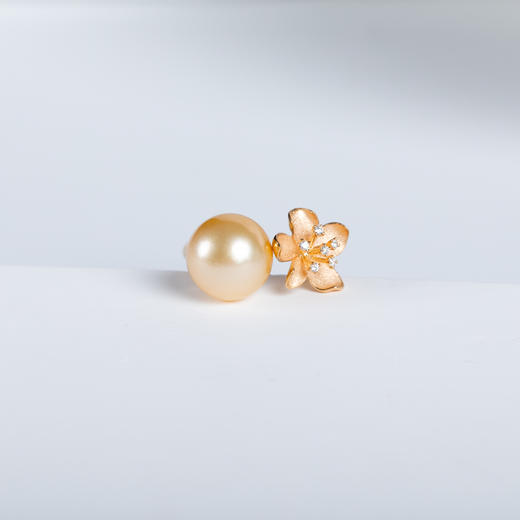⁶孤品：【南洋金珍珠】18K金戒指，10.5MM，编号JZS5，出证书，48小时鉴赏期——SS06-CR-YMZZ【HOT】 商品图0