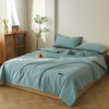 恒源祥 2026新款无印风色织全棉贝壳绣棉花夏被空调被/床单/枕套  透气舒适 多规格可选 商品缩略图4
