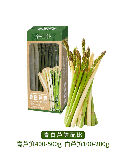 MM 山姆 青白芦笋 600g 商品图0