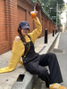 专柜实拍【减龄显瘦】拉夏贝尔/La Chapelle高级感！设计感时尚外穿背带裤直筒休闲百搭长裤子 商品缩略图7