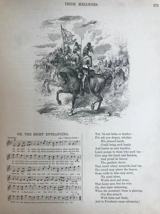 约19世纪后期 托马斯·摩尔诗集 数百幅版画插图 真皮精装16开 商品图11