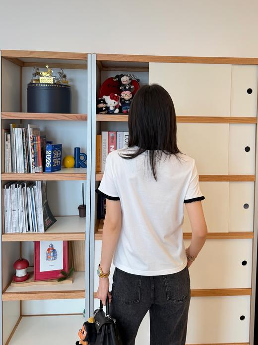 古驰 新款经典撞色T恤 商品图5