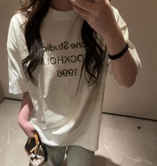 重磅渠道！ 1996短袖   一周发货  男女同款6色短袖  AC宽松版型T恤  做旧炒色TEE 商品图6