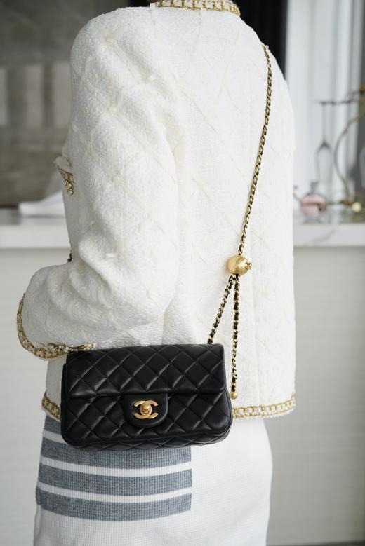 香奈儿 CF大mini金属球斜挎包 多色合集 商品图5