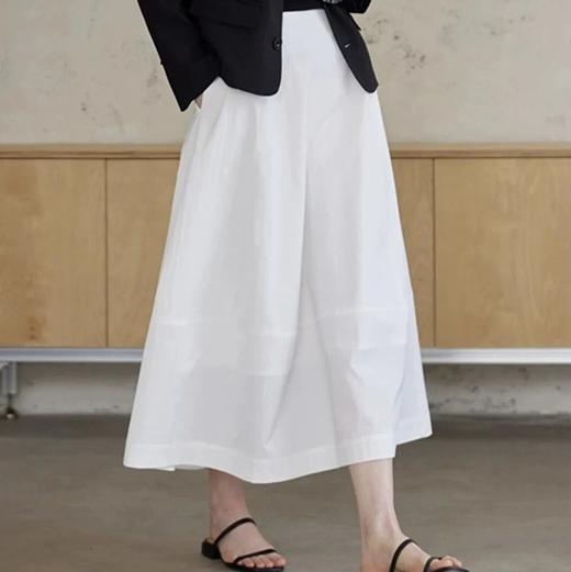 cosA cosB八片立裁花苞裙，液氨棉面料，软糯舒服却自带筋骨感，随性慵懒 商品图11