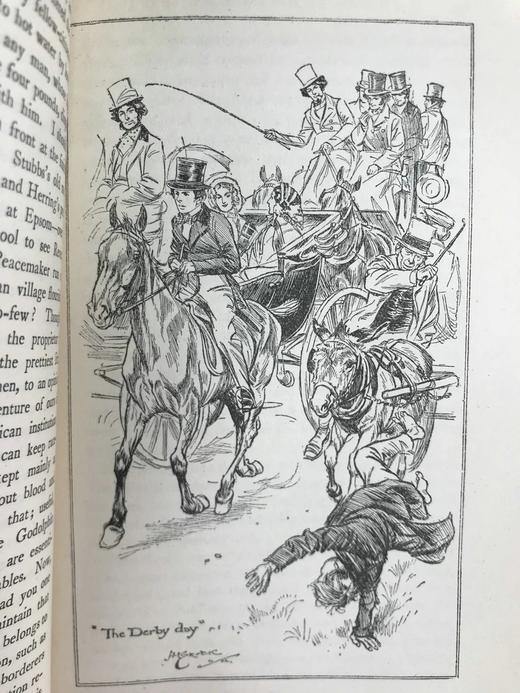 1920年 霍姆斯《早餐桌上的独裁者》 H.M.布洛克数十幅插图 漆布精装36开 商品图8