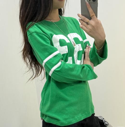 女款logo印花长袖T恤lv009 商品图2