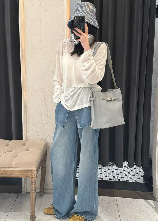 【门店同款】ENJOY夏季扭结美背长袖T恤 170745822 商品图13