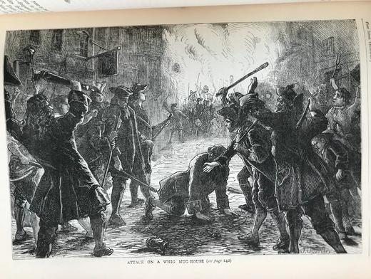 约19世纪后期 过去与现在的伦敦（全6卷） 数千幅版画插图 漆布精装16开 商品图13