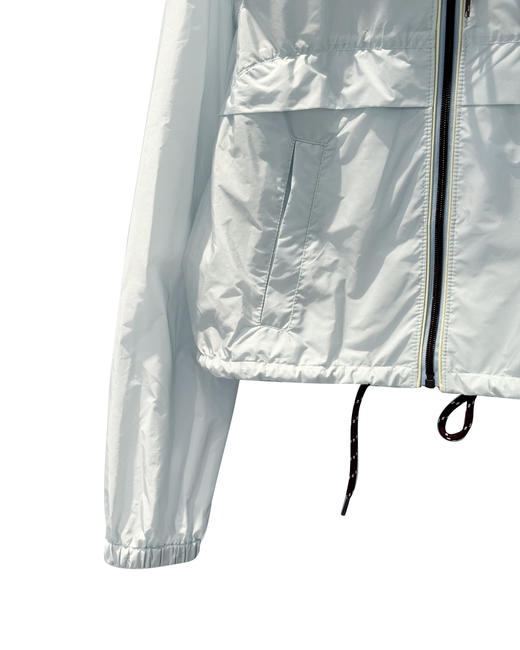 女款短版尼龙连帽风衣la020 商品图2