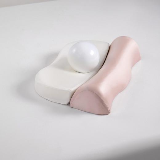 雀说零压记忆牵引枕芯锦氨透气凉感慢回弹枕家用助睡眠按摩枕宿舍枕头WAL 商品图3