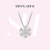 ShiningHouse[培育] 18k金钻石吊坠 人工真钻人造钻石K金吊坠时尚钻石吊坠悦己送礼臻选【此商品不支持7天无理由退货退款】预计3日发货 商品缩略图0