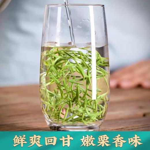 信阳毛尖浓香型绿茶茶叶礼盒装 平头金卡一罐250g 商品图2