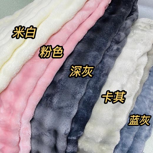 外贸原单🔥出口日本·贵妇级仿毛皮盖毯·仿兔毛绒毛毯 加厚保暖毛毯办公午睡💤沙发毯 商品图2