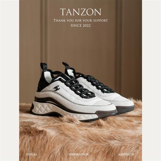 香奈儿【 巨好】菱格厚底老爹鞋，厚底增高效果一绝！ 商品图0