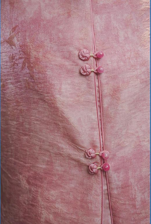 司歌国风穿搭提花马甲真丝上衣复古优雅T93G8008 商品图2