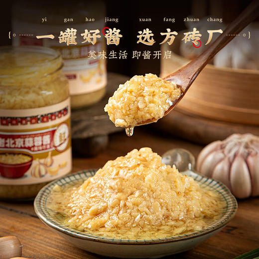 【闻之鲜香 馋涎欲滴】方砖厂69号 蒜蓉酱烧烤火锅调味酱蒜泥烤生蚝蘸料210g*3瓶 商品图0