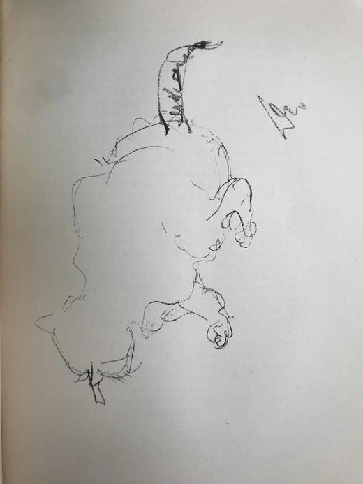 1930年 迈克尔·约瑟夫《猫咪的陪伴》 配大量手绘速写画 漆布精装16开 商品图12