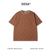 SDSA男装2026新款高贵轻奢潮牌抽象菱形圆领短袖T恤百搭宽松上衣 商品缩略图0