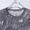 SDSA男装2026新款高贵轻奢潮牌水波纹小马印花圆领短袖T恤百搭 商品缩略图1