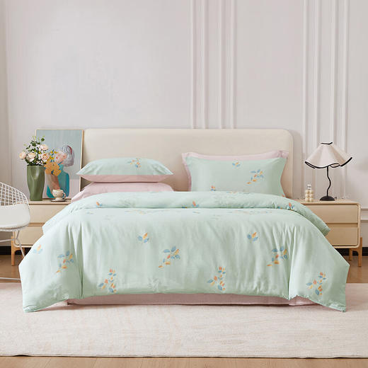 梦洁 纯棉印花四件套臻礼·情蔓 商品图0