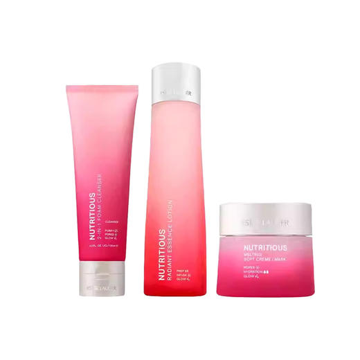 【春季焕新】【香港直邮】【香港免税店🇭🇰】【礼袋】Estee Lauder雅诗兰黛红石榴三件套红石榴爽肤水200ml+红石榴面霜50ml+红石榴洁面125ml 商品图4