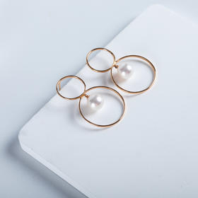 ⁶孤品：【akoya珍珠】18K金钻石耳饰，7.8MM，编号EDS9，出证书，48小时鉴赏期——SS06-CR-YMZZ【HOT】