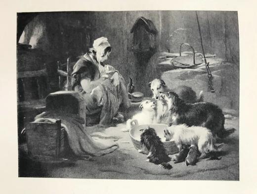 1902年 动物版画家兰西尔传 22幅插图 真皮精装36开 商品图10