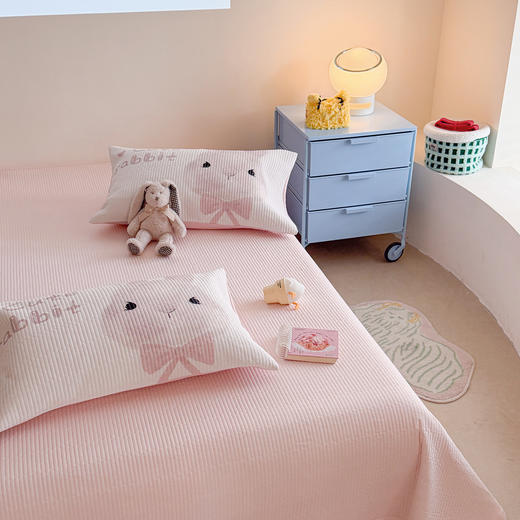 【防晒衣柔软冰凉面料】2026新款卡通冰皮床盖夏被四件套、单夏被 商品图3