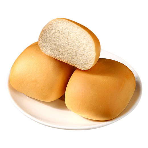 【松软嚼劲！奶香蓬松】原味奶香小馒头软面包学生营养早餐代餐充饥即食糕点休闲零食小吃。xa 商品图3