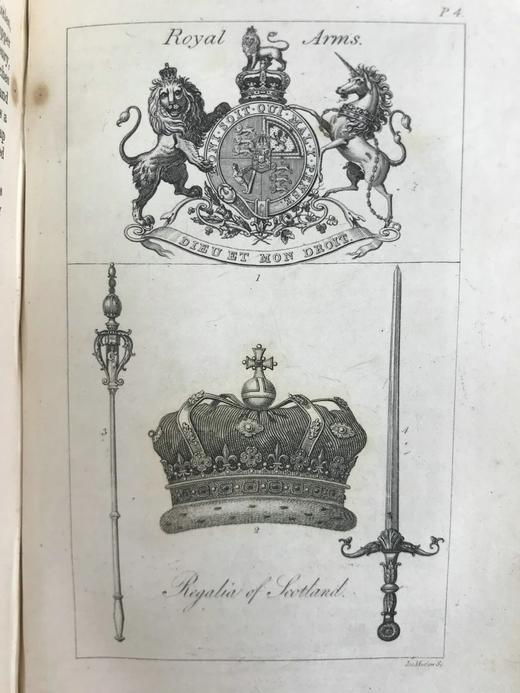 1845年 休·克拉克《纹章学导论》 48幅版画插图 漆布精装36开 商品图10