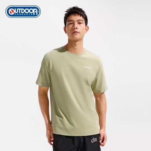 【特秒】6楼OUTDOOR户外潮牌棉感吸汗透气圆领简约短袖T恤吊牌价199折后价69 商品图0