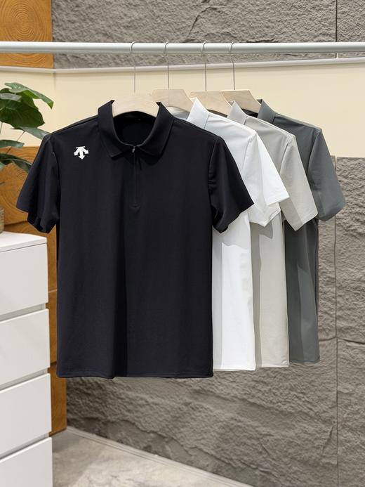 原单，迪桑特男士POLO衫 专业级无痕压胶，商业休闲场合必备 商品图0