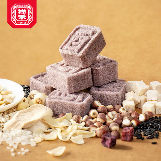 【老字号】祥禾饽饽铺 八珍糕（玫瑰蔓越莓/山楂/坚果/紫米）276g 商品图7