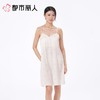 都市丽人睡衣女士睡衣薄家居服冰雪丝印花睡衣女士丝质吊带裙女装睡裙LHC6B7 商品缩略图1