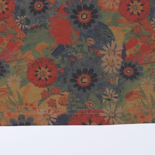 SDSA男装2026新款高贵轻奢小众设计彩色满印花卉圆领短袖T恤百搭 商品图3