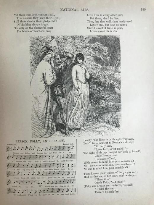 约19世纪后期 托马斯·摩尔诗集 数百幅版画插图 真皮精装16开 商品图8