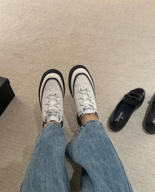 女款方圆头厚底老爹运动鞋ba025 商品图4