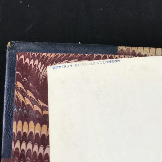 工坊特装本！1842年 英国民谣集 约百余幅版画插图 真皮精装16开 商品图2