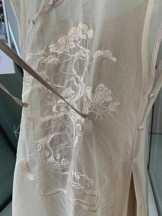 纯元清仓！无补！爱家纯原新中式两件套长裙  26ZB03054- 商品图4